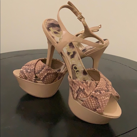 Sam Edelman Shoes - Like new Sam Edelman platform heels!